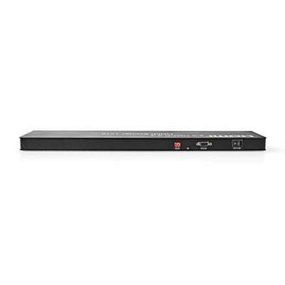Nedis HDMI-Splitter | 2 x 8 poorten| HDMI Input | USB-A Female / 16x HDMI Output | 1 stuks - VSPL34716AT VSPL34716AT Nedis HDMI-Splitter | 2 x 8 poorten| HDMI Input | USB-A Female / 16x HDMI Output | 1 stuks - VSPL34716AT VSPL34716AT