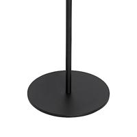 QAZQA Buiten vloerlamp zwart incl. LED 3-staps dimbaar op solar - - thumbnail