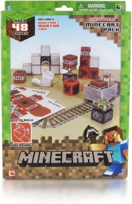 Minecraft Paper Craft Minecart Pack Minecraft Paper Craft Minecart Pack
