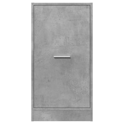 Apothekerskast 40x41x77,5 cm bewerkt hout betongrijs