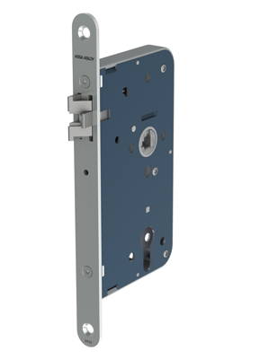 Lips 2435 Loopslot | DM60mm | krukgat 8mm | voorplaat RVS 24x235mm rechthoekig | fluisterdagschoot | DR 1+3 - 7273660