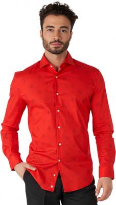 Opposuits Blouse Icons Christmas red Opposuits Blouse Icons Christmas red