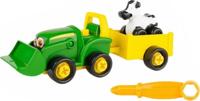 Tomy John Deere Bouw Een Buddy Bonnie Tractor - thumbnail