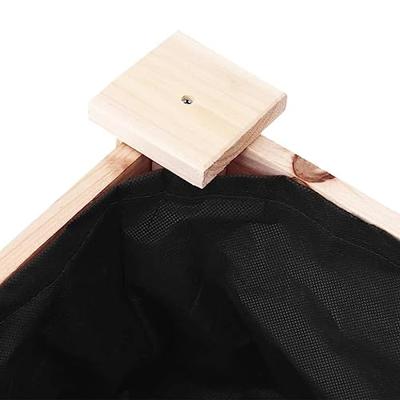 VidaXL Plantenbak met voering 118x59x76 cm massief vurenhout