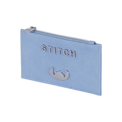 Lilo & Stitch Slim Card Holder / Mini Purse Steel Blue