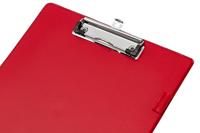 Q-CONNECT klemplaat, PP, ft A4, rood - thumbnail