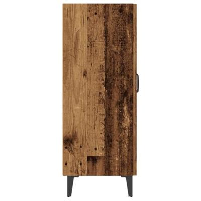 Dressoir 70x34x90 cm bewerkt hout oud houtkleurig Dressoir 70x34x90 cm bewerkt hout oud houtkleurig