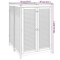 Tuinbox 70x87x104 cm massief acaciahout - thumbnail