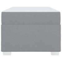 Bedframe Anders Lichtgrijs 90 x 190 cm Stof - thumbnail