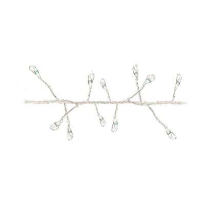 LED-lichtkrans Transparant 1,5 m