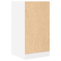 Apothekerskast 40x41x77,5 cm bewerkt hout wit - thumbnail