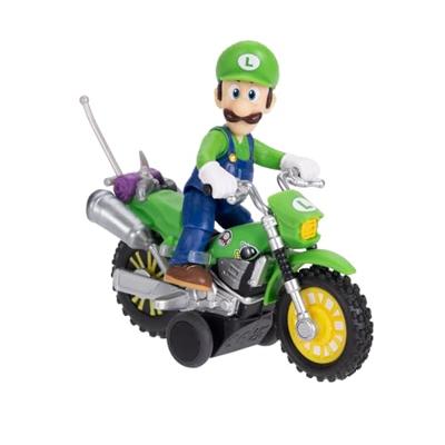 The Super Mario Galaxy Movie Action Figures - Motorcycle Luigi The Super Mario Galaxy Movie Action Figures - Motorcycle Luigi