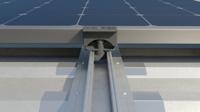 Fischer 512195 SolarFlat Blechdach 400 AL Dakrails - thumbnail