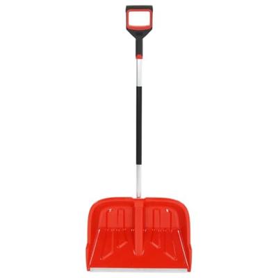 Sneeuwschep 136 cm aluminium rood - thumbnail