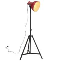 VidaXL Vloerlamp 25 w e27 61x61x90/150 cm verweerd rood - thumbnail