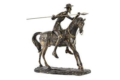 Decoratieve figuren DKD Home Decor Don Quijote Hars (36 x 19 x 39 cm)