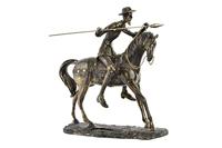 Decoratieve figuren DKD Home Decor Don Quijote Hars (36 x 19 x 39 cm) - thumbnail