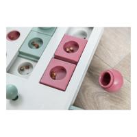 TRIXIE CAT ACTIVITY BRAIN MOVER STRATEGIESPEL WIT / BLAUW 25X20 CM - thumbnail