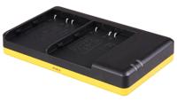 Duo oplader voor 2 camera accu's Nikon EN-EL3 / EN-EL3e - thumbnail