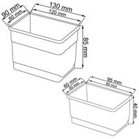 KETER Assortimentsdoos (l x b x h) 460 x 460 x 140 mm Piece Inhoud 1 stuk(s) - thumbnail