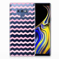 Samsung Galaxy Note 9 | TPU bumper | Waves Roze - thumbnail