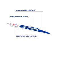 Lenox Reciprozaagblad - 203 mm - 10/14 TPI - LX20491B110R - 20491B110R - thumbnail