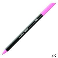 Markeerstiften Edding 1200 Neon Roze (10 Stuks) - thumbnail