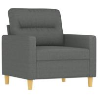 Fauteuil 60 cm stof donkergrijs - thumbnail