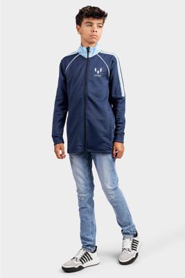 Vingino x Messi Trelew Vest Kids Blauw - Maat 104 - Kleur: Blauw | Soccerfanshop