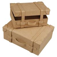 Creativ Company 263990 opslagdoos Opbergdoos Rechthoekig Karton Cappuccino - thumbnail