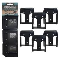 Stealthmounts Batterijhouders voor Makita 40v XGT | Zwart | 6 stuks - BM-MK40-BLK-6 - thumbnail