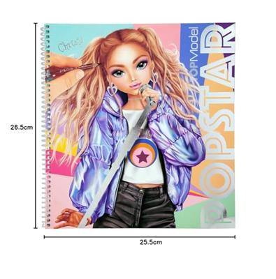 TOPModel Popstars kleurboek