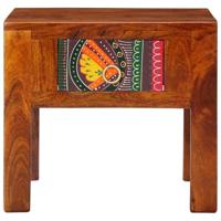 Nachtkastje 2 st 40x40x36 cm massief acaciahout - thumbnail