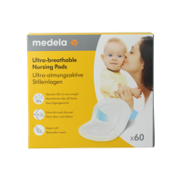 Zoogcompressen ultra ademend 60 Stuks - thumbnail