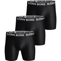 Björn Borg Sports Microfiber Boxer 3-Pack Heren - thumbnail