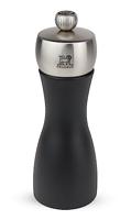Peugeot Fidji peper- en zoutmolen 15 cm - mat zwart - beukenhout - thumbnail
