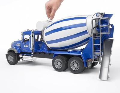 bruder MACK Granite truck met betonmixer modelvoertuig