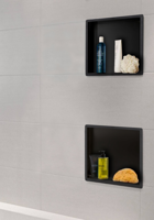 Wiesbaden Inbouwnis Exellence 30x30x10 cm Mat Zwart - thumbnail