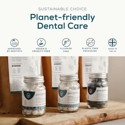 Georganics Toothpaste tablets english peppermint 120 Tabletten Georganics Toothpaste tablets english peppermint 120 Tabletten