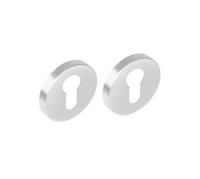 Intersteel rozetten met profielcilindergat 53x8mm - RVS - thumbnail