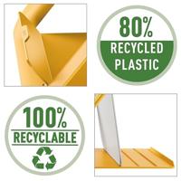 Notebook-standaard Leitz Ergo Cosy Compact Natuurlijk rubber - thumbnail