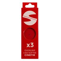 PACK OF 3 OVERGRIPS SMOOTH SOFTEE CINETIK - thumbnail