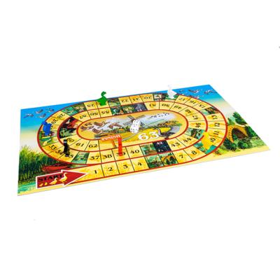 Van Der Meulen Clown games ganzenbord deluxe - thumbnail
