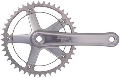 STURMEY ARCHER crankstel "fct 64" crankset st.archer fct 64 44t 170mm sil.