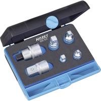Hazet 958N/6 Dopsleuteladapterset Aandrijving 1/4 (6.3 mm), 3/8 (10 mm), 1/2 (12.5 mm), 3/4 (20 mm) 185 mm 1 stuk(s) - thumbnail