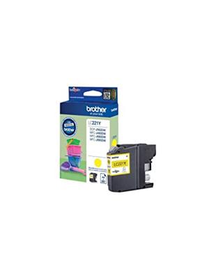Originele inktcartridge Brother LC-221YBP Geel