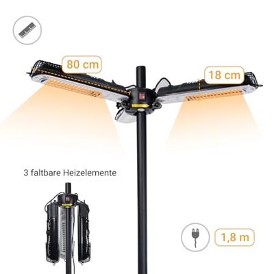 Sunred Parasol Heater 2000 terrasverwarmer - thumbnail