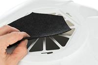 TRIXIE KATTENBAK MARO HOEKMODEL WIT / GRIJS 60X52X43 CM - thumbnail