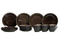 Studio Tavola Koffieset Dark Brown 18-Delig - thumbnail