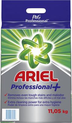 Ariel Professional Plus waspoeder, zak van 11,05 kg, 130 wasbeurten Ariel Professional Plus waspoeder, zak van 11,05 kg, 130 wasbeurten